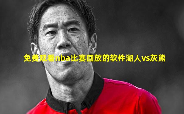 免费观看nba比赛回放的软件湖人vs灰熊