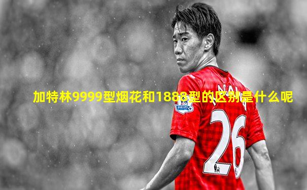 加特林9999型烟花和1888型的区别是什么呢