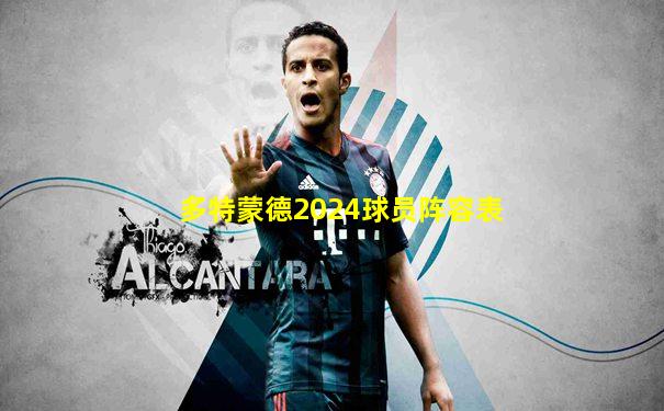 多特蒙德2024球员阵容表